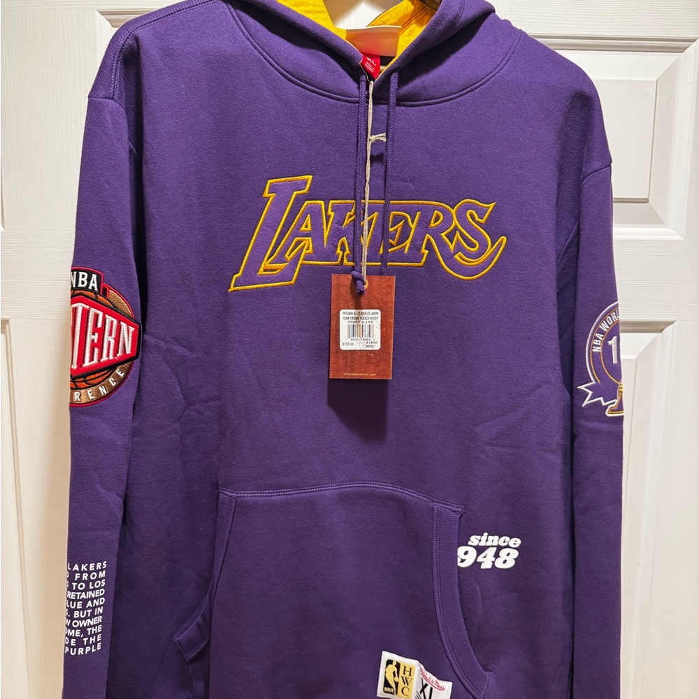 Los Angeles Lakers - Mitchell & Ness Hoodie In XL - New With Tags - $125 Retail